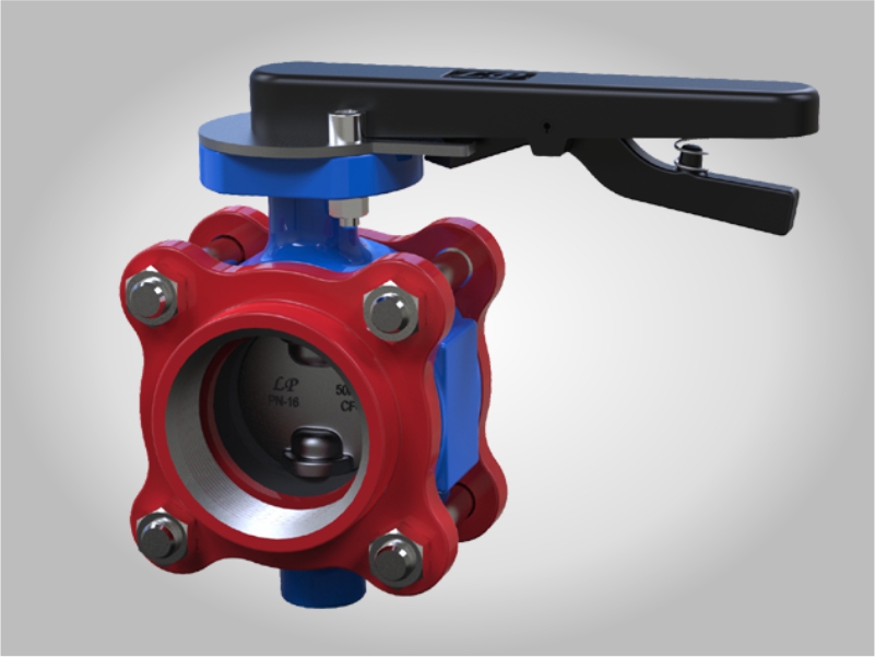 Screw End Butterfly Valve